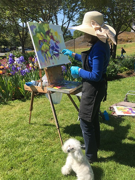 Shelly Burke en Plein Air